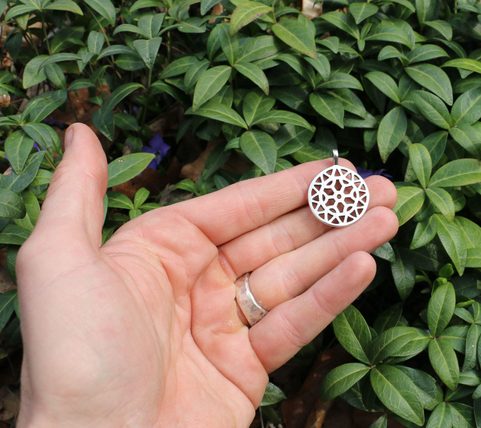 HISTORICKÝ STŘÍBRNÝ PŘÍVĚSEK, DOBA BRONZOVÁ, AG 925