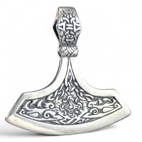 HERSIR, SEVERSKÁ SEKERA, STŘÍBRNÝ PŘÍVĚSEK, AG 925, 14G