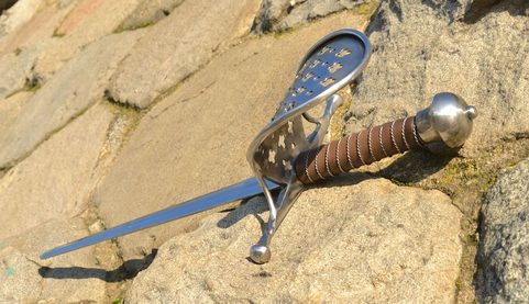 LEVORUČNÍ RENESANČNÍ DÝKA, PRO ŠERM