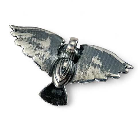 ATHENE NOCTUA - SOVA, STŘÍBRNÝ PŘÍVĚSEK, AG 925, 16G