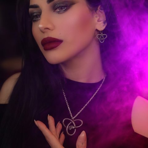 EVE'S TRIQUETRA, NÁHRDELNÍK, ALCHEMY GOTHIC