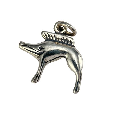 KELTSKÝ KANEC, NEUVY-EN-SULLIAS, STŘÍBRNÝ PŘÍVĚSEK, AG 925