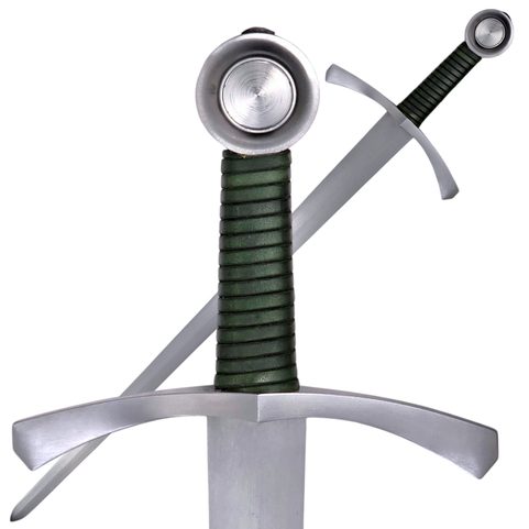 LANFRID JEDNORUČNÍ MEČ, ZELENÁ, FULL TANG