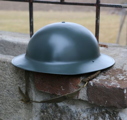 BRITSKÁ BRODIE HELMA, PŘILBA TALÍŘ - REPLIKA