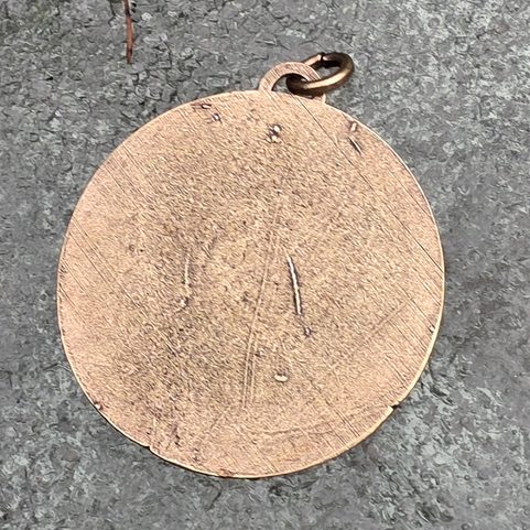 HÉRAKLÉS, ŘECKÝ HRDINA, PŘÍVĚSEK, ZINEK, STAROMOSAZ