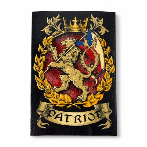 ČESKÝ PATRIOT, MAGNETKA, 57X80 MM
