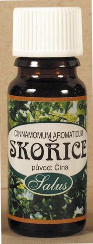 SKOŘICE, ESENCIÁLNÍ VONNÝ OLEJ, AROMATERAPIE, 5 ML