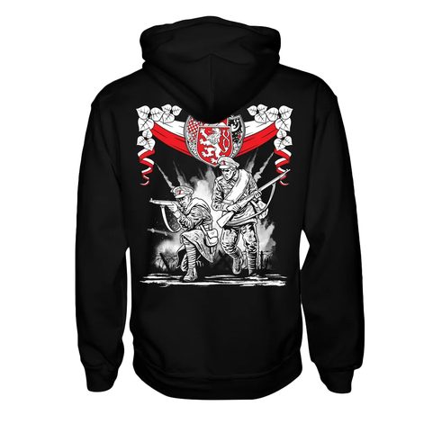 ČESKOSLOVENSKÉ LEGIE - MIKINA ZIPPER