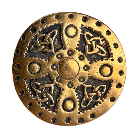 ŠTÍT VIKING, BRONZ - BROŽ