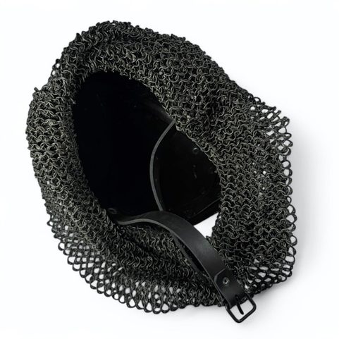 BORG, VIKINGSKÁ PŘILBA S KROUŽKOVÝM ZÁVĚSEM