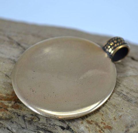 VESNA, SLOVANSKÝ ŠPERK, BRONZ LAPIS LAZULI