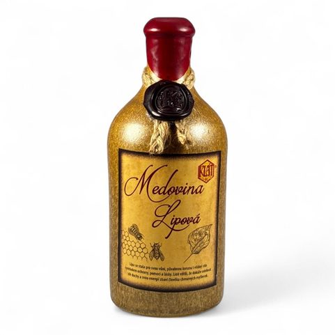 LIPOVÁ MEDOVINA 500 ML - DÁRKOVÉ BALENÍ