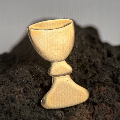 HUSITSKÝ KALICH, PŘÍVĚŠEK, BRONZ