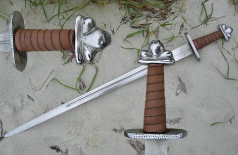 VIKINGSKÝ MEČ - ZDOBENÝ