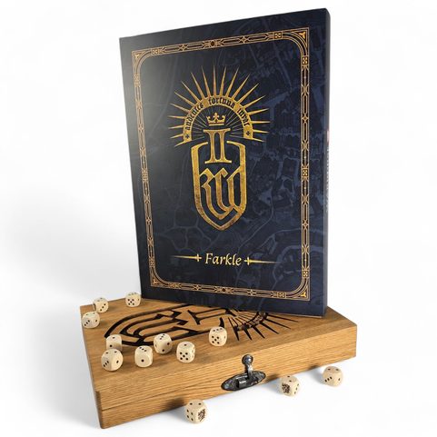 FARKLE A KOŽENÝ KALÍŠEK, SADA, KCD2 LICENCE