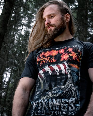 VIKINGS ON TOUR, TRIČKO PÁNSKÉ BAREVNÉ