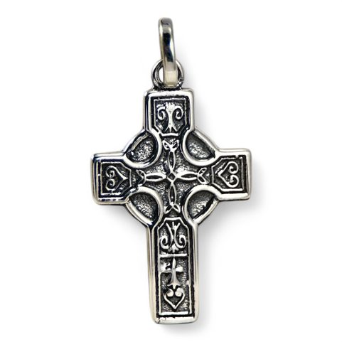KELTSKÝ KŘÍŽ, STŘÍBRNÝ PŘÍVĚSEK, AG 925