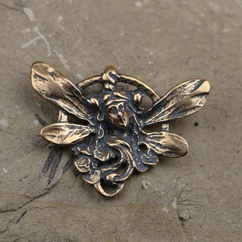 VÍLA, AMULET, BRONZ