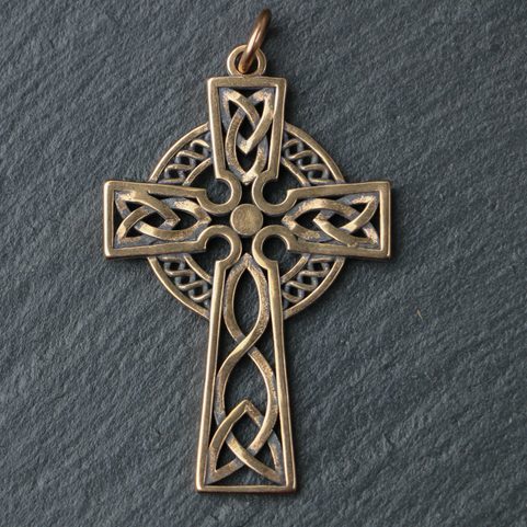 KELTSKÝ KŘÍŽ, PŘÍVĚŠEK BRONZ