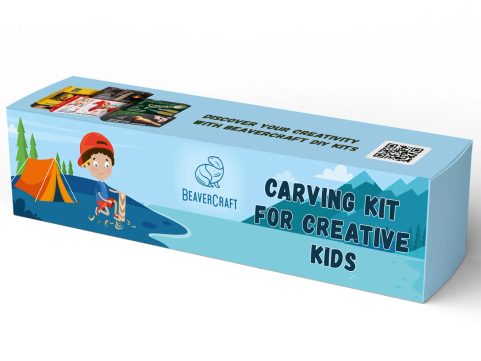 SMRK, DÁRKOVÁ VYŘEZÁVACÍ SADA BEAVERCRAFT DIY08