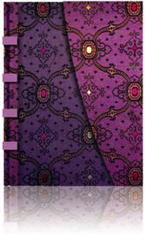 FRENCH ORNATE, VIOLET, LUXUSNÍ ZÁPISNÍK, PAPERBLANKS, MIDI