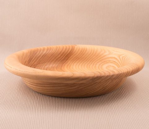 STŘEDOVĚKÝ TALÍŘ, DŘEVO, 14. STOLETÍ, PLZEŇ, REPLIKA