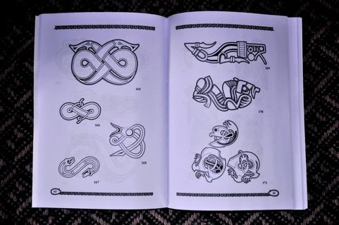 VENDELSKÉ ORNAMENTÁLNÍ VZORY