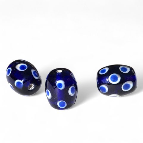 VINUTÁ PERLE, SKLENĚNÝ KORÁLEK