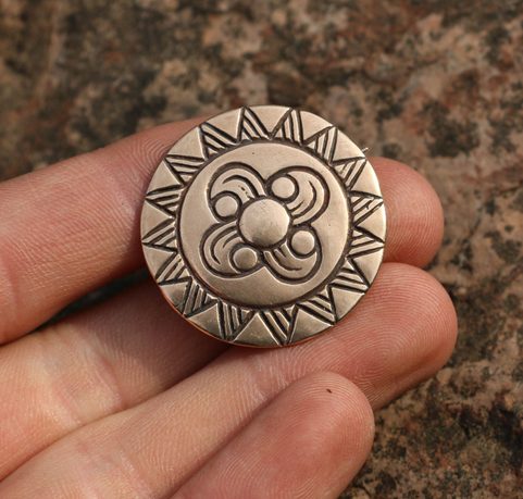 SLUNEČNÍ BROŽ, DOBA BRONZOVÁ, BRONZ