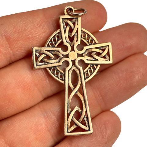 KELTSKÝ KŘÍŽ, PŘÍVĚŠEK BRONZ