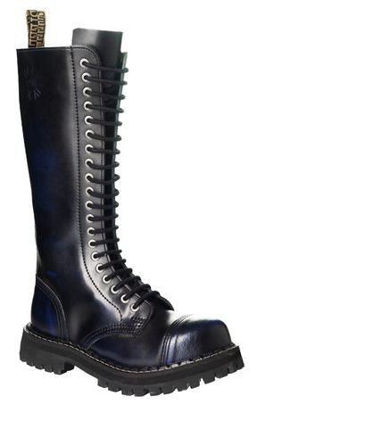 BOTY STEEL 20 DÍRKOVÉ MODRÁ