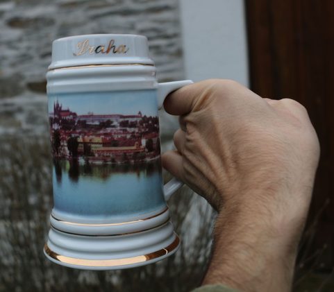 PIVNÍ KORBEL, PRAHA, ČESKÝ PORCELÁN