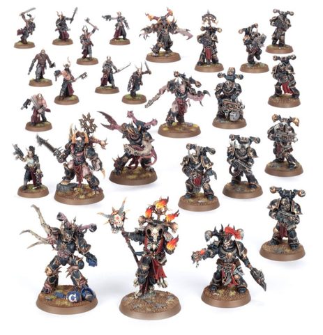 WARHAMMER 40K CHAOS SPACE MARINES COMBAT PATROL