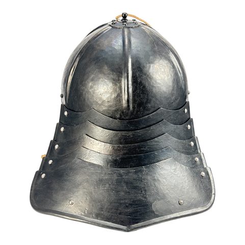 PŘILBA JEZDECKÁ PAPPENHEIM, XVII. STOLETÍ, REPLIKA