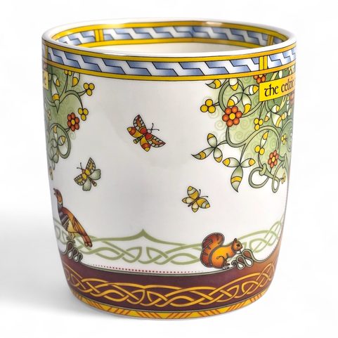 PORCELÁNOVÝ KELTSKÝ HRNEK, STROM ŽIVOTA