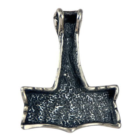 THOROVO KLADIVO, STYL OSEBERG, NORSKO, STŘÍBRNÝ PŘÍVĚSEK, AG 925, 12G