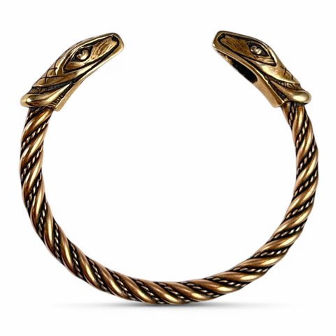 JÖRMUNGANDR, VIKINGSKÝ HAD, NÁRAMEK, BRONZ