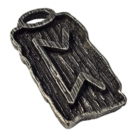PERTHRO - RUNOVÝ AMULET, ZINEK
