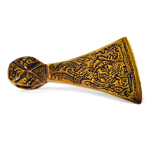 VIKINSKÁ SEKERA, MAMMEN, BRONZ