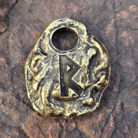 RAIDHO - RUNOVÝ AMULET, STAROMOSAZ