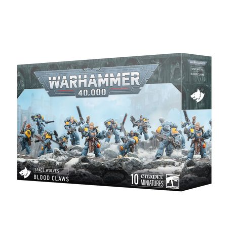 WARHAMMER 40K: SPACE WOLVES - BLOOD CLAWS