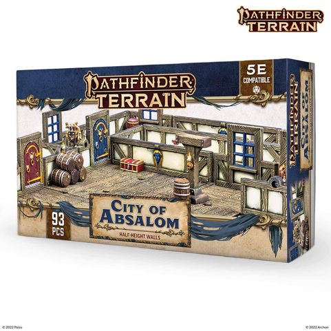 DUNGEONS & LASERS: PATHFINDER TERRAIN - CITY OF ABSALOM