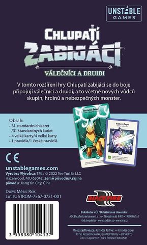 CHLUPATÍ ZABIJÁCI: VÁLEČNÍCI A DRUIDI