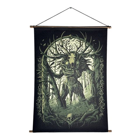 LESHY - SLOVANSKÝ LESNÍ DÉMON, NÁSTĚNNÝ PLAKÁT