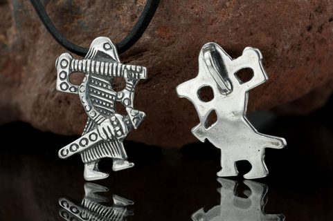 VIKING, VÁLEČNÍK, KLAHAMMAR, STŘÍBRNÝ PŘÍVĚSEK, REPLIKA, AG 925