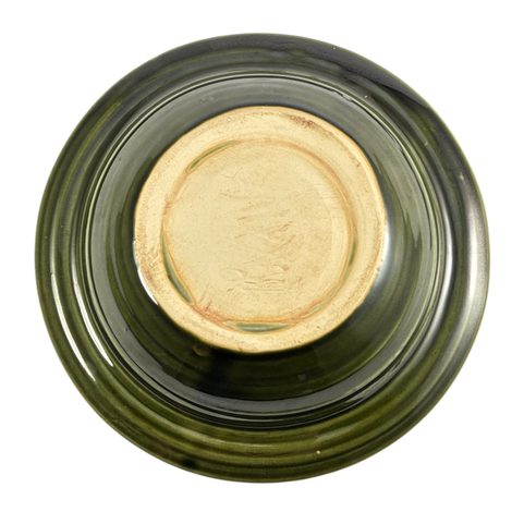 TALÍŘ KERAMICKÝ ZELENÝ - STŘEDOVĚKÝ