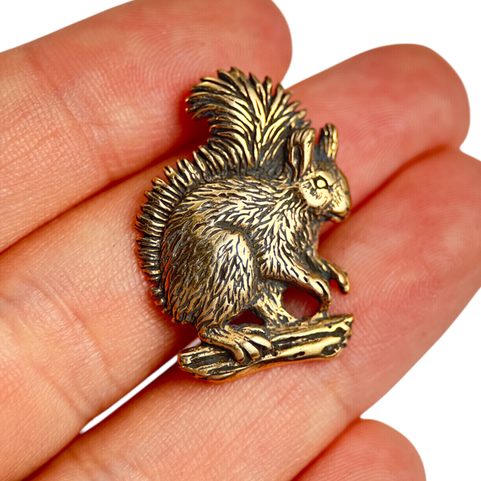 VEVERKA, PŘÍVĚŠEK, BRONZ