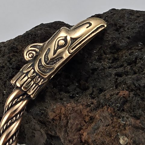 HROMOVÝ PTÁK, NÁRAMEK, BRONZ