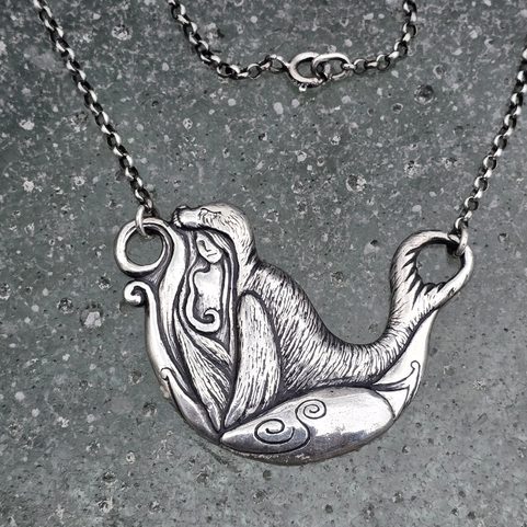 SELKIE, NÁHRDELNÍK, STŘÍBRO 925/1000