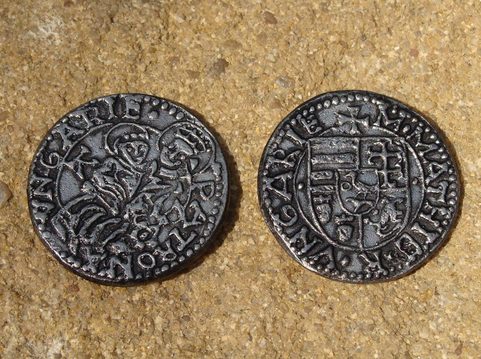 MATYÁŠ KORVÍN, 1458 - 1490, REPLIKA UHERSKÉ MINCE
